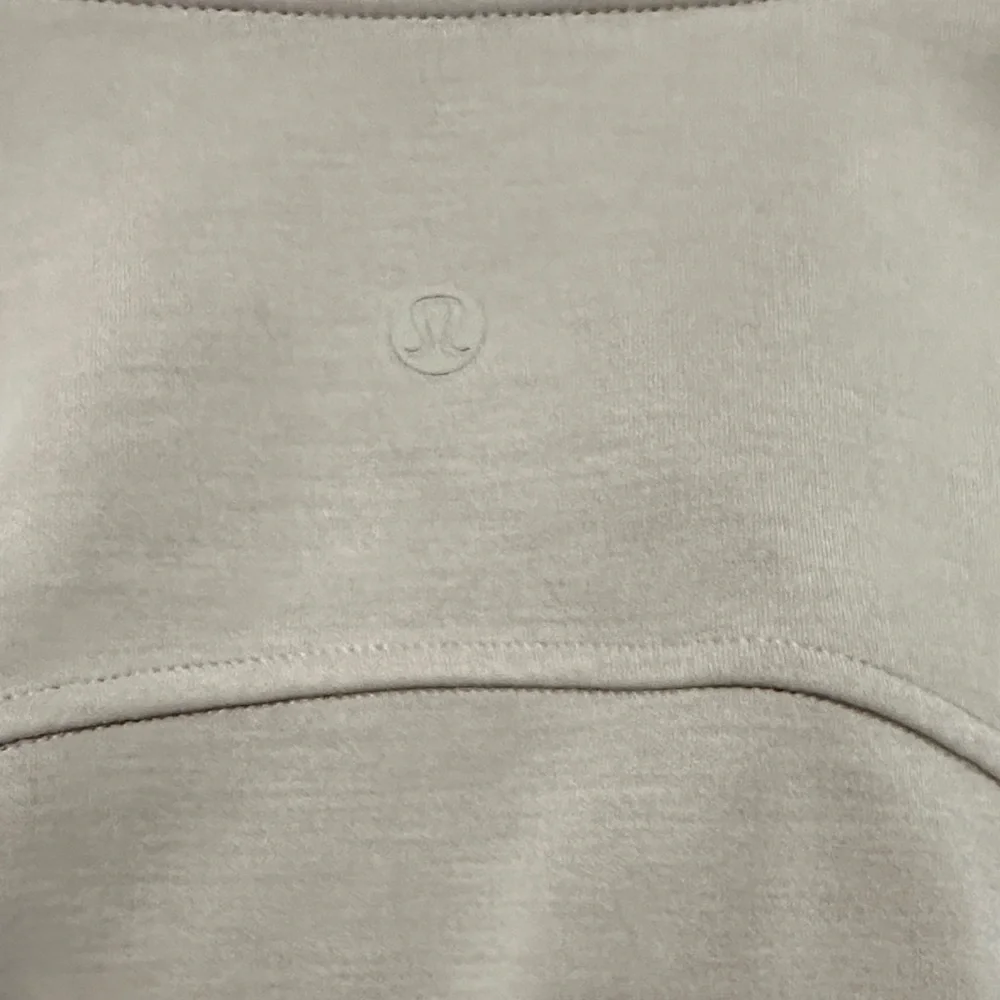 Lululemon Women's Cream Quarter-Zip Sweater - Picture 3 of 5